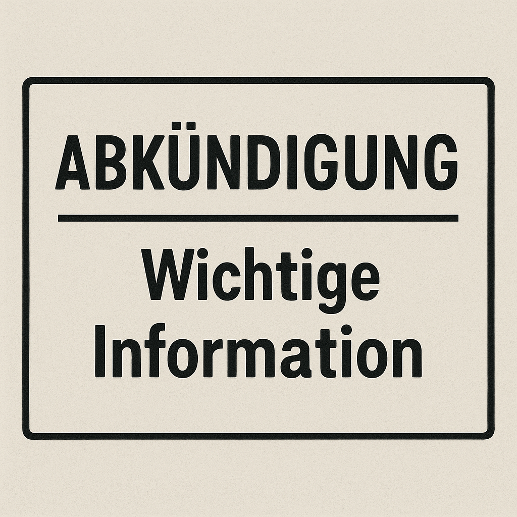 Abkündigung